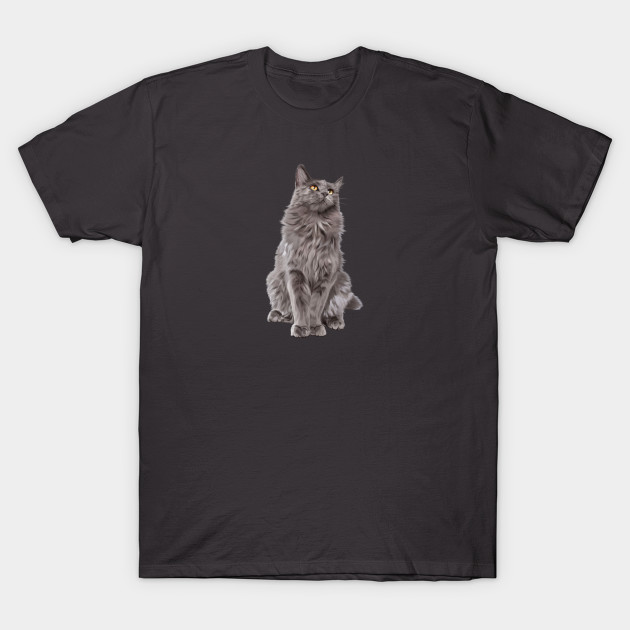 Grey Persian Cat by Markyartshop